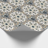 Web-Schnee Geschenkpapier (Ecke)