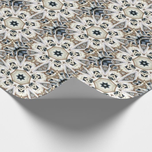 Web-Schnee Geschenkpapier (Ecke)