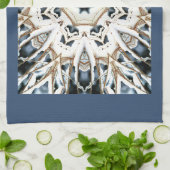 Web-Schnee Geschirrtuch (Gefaltet)