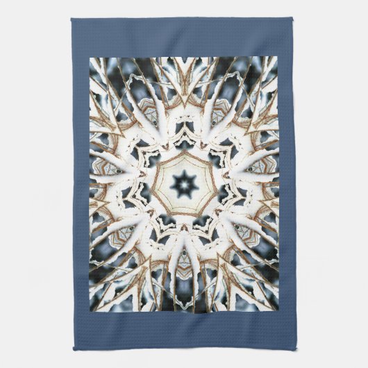 Web-Schnee Geschirrtuch (Vertikal)