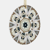 Web-Schnee Keramik Ornament (Rechts)