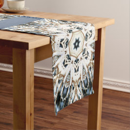 Web-Schnee Kurzer Tischläufer