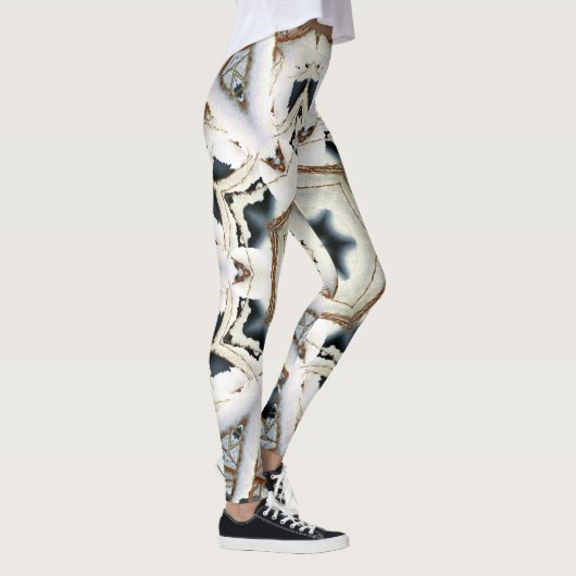Web-Schnee Leggings (Rechts)