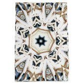 Web-Schnee Mittlere Geschenktüte (Rückseite)