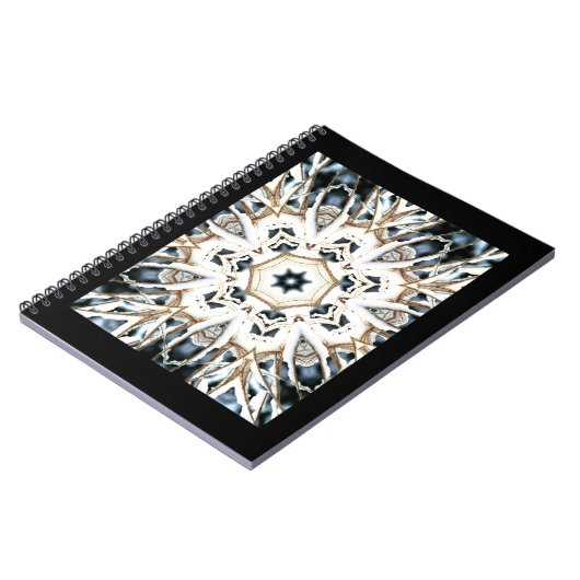 Web-Schnee Notizblock (Linke Seite)