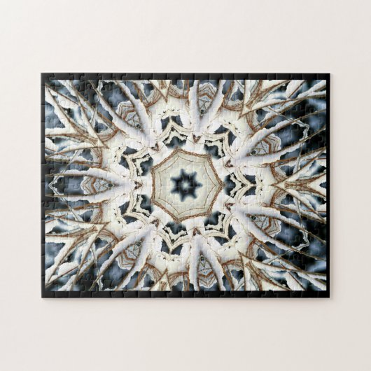 Web-Schnee Puzzle (Horizontal)