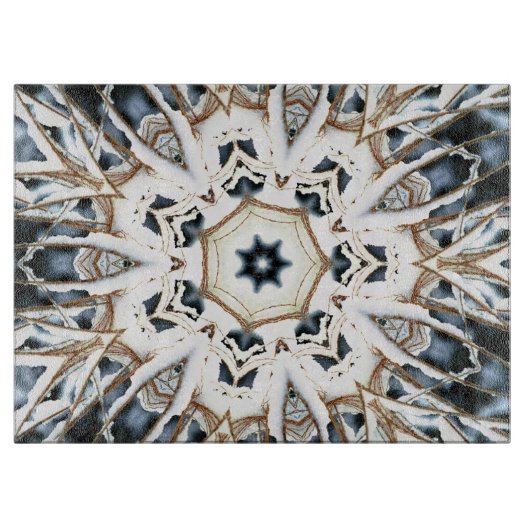 Web-Schnee Schneidebrett (Vorderseite)