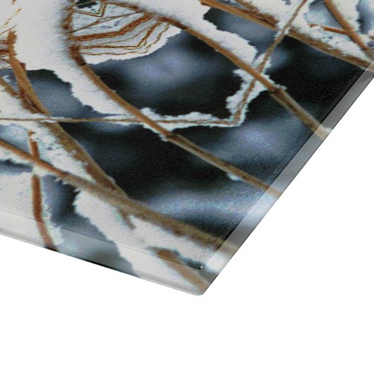 Web-Schnee Schneidebrett (Ecke)