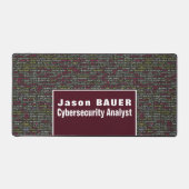 Web-Skript, Informationstechnologie, Computer Schreibtischunterlage (Vorderseite)