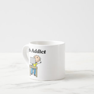 Web-Süchtiger Espressotasse