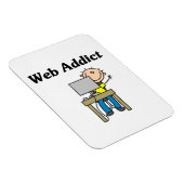 Web-Süchtiger Magnet (Rechte Seite)