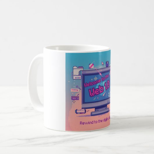 Web-Tasse Kaffeetasse (Vorderseite Links)