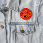 Web- und Spinnen-Pin-Button Button (Beispiel)