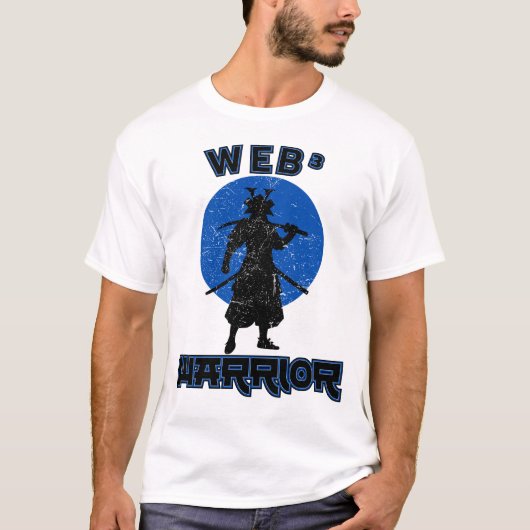 Web³ Warrior™ Code ist meine Katana Ehre für Ihre  T-Shirt (Vorderseite)