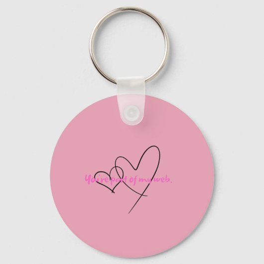 Web Within – Art of Hidden Strength Schlüsselanhänger (Vorderseite)