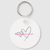 Web Within – Art of Hidden Strength Schlüsselanhänger (Rückseite)