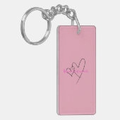 Web Within – Art of Hidden Strength Schlüsselanhänger (Vorderseite links)