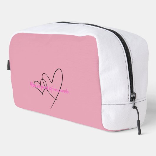 Web Within – Art of Hidden Strength Waschbeutel (Rechte Ecke)