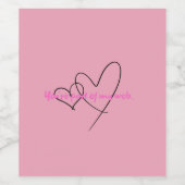 Web Within – Art of Hidden Strength Weinetikett (Einzelnes Label)