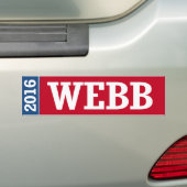 WEBB 2016 AUTOAUFKLEBER (Auf Auto)