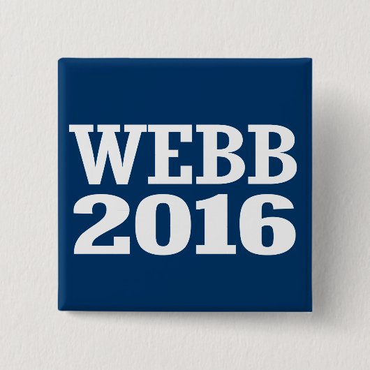 WEBB 2016 BUTTON (Vorderseite)