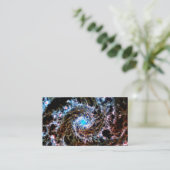 Webb Rainbow Spiral Galaxy Visitenkarte (Stehend Vorderseite)