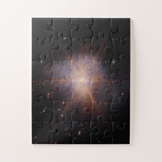 WEBB SPACE Image Arp 220 Galaxien Wechselwirkung Puzzle (Vertikal)