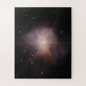 WEBB SPACE TELESCOPE Arp 220 Galaxy Interaktion Puzzle (Vertikal)