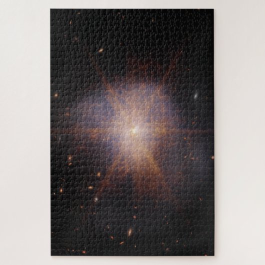 WEBB SPACE TELESCOPE Arp 220 Interaktive Galaxien Puzzle (Vertikal)