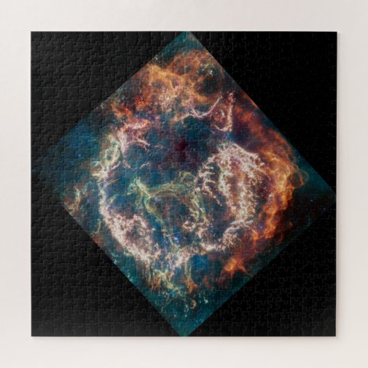 WEBB SPACE TELESCOPE Cassiopeia MIRI Image Puzzle (Horizontal)