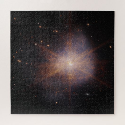WEBB SPACE TELESCOPE Interaktive Galaxien Arp 220 Puzzle (Horizontal)