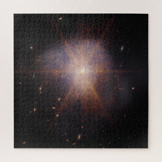 WEBB SPACE TELESCOPE Interaktive Galaxien Arp 220 Puzzle (Vertikal)