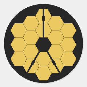 Webb Space Telescope Science nasa space universe Runder Aufkleber