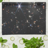 Webb Space Telescope science nasa universe star as Geschirrtuch (Gefaltet)