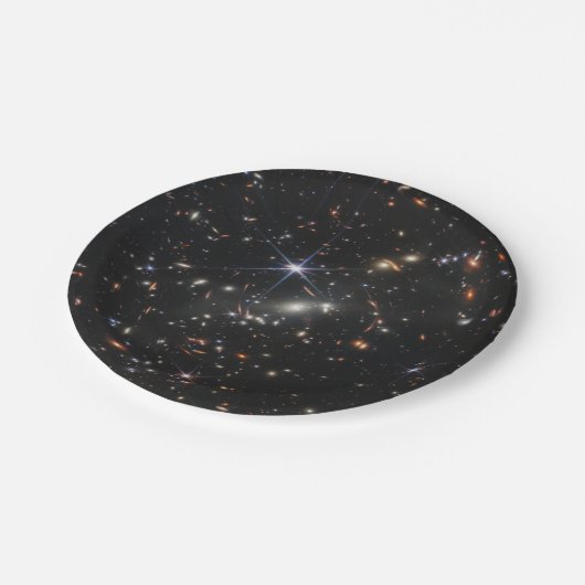 Webb Space Telescope science nasa universe star as Pappteller (Schrägansicht)