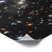 Webb Space Telescope science nasa universe star as Poster (Ecke)