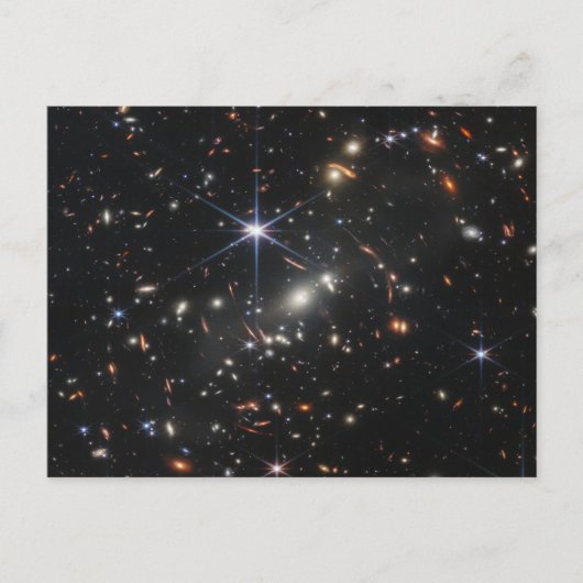 Webb Space Telescope science nasa universe star as Postkarte (Vorderseite)
