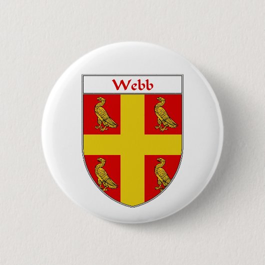 Webb Wappen/Familienwappen Button (Vorderseite)