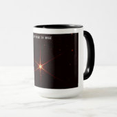 Webb-Weltraumteleskop, Ein Starry Guide to Alignme Tasse (VorderseiteRechts)
