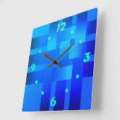 Webbänder, Bänder, Satin-Quadrat-Wanduhr Quadratische Wanduhr (Winkel)