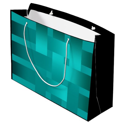 Webbänder Große Geschenktüte (Rückseite Schrägansicht)