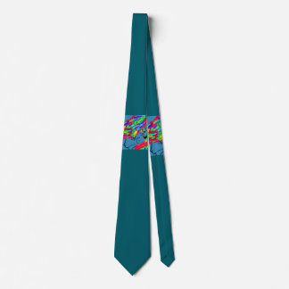Webbed Scaled Fantasy Creature Necktie Krawatte