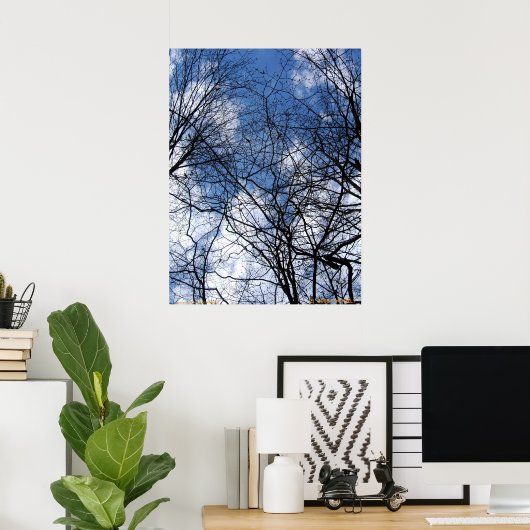 WEBBED SKY. POSTER (Heimbüro)