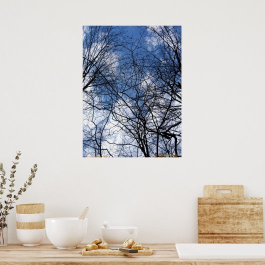 WEBBED SKY. POSTER (Küche)