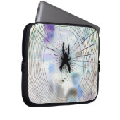 Webbed Spider Laptopschutzhülle (Vorne Rechts)