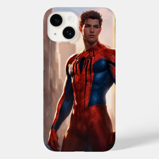 Webbed Vigilance: Stanley Artgerm Lau-Inspiriert S Case-Mate iPhone Hülle (Rückseite)