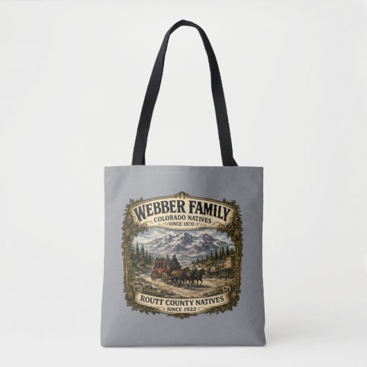 Webber-Familientreffen Tasche (Vorderseite)
