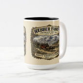 Webber-Familientreffen Zweifarbige Tasse (VorderseiteRechts)