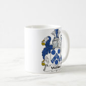 Webber Familienwappen Kaffeetasse (VorderseiteRechts)