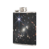 WebbS erste tiefe Feldansicht des Universums Flachmann (Links)